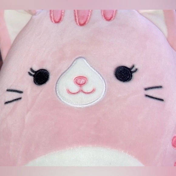 ❌SOLD ❌‼️💗TABBY CAT💗Laura the Pink Kitty 🐱 SQUISHMALLOW - Picture 3 of 11